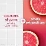 Scentiva Disinfecting Wipes, Grapefruit & Orange, 75 Ct