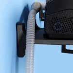 Galeith CPAP Wall Mount Shelf with Hook & Hanger