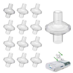 12 Pack In-Line Filters for CPAP and BiPAP Machines