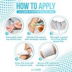 JJ CARE Sterile Gauze Pads 2" x 2" - 100 Pack