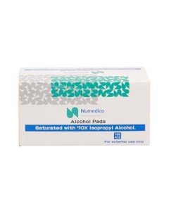 Numedico 70% Isopropyl Alcohol Prep Pads, 100 Count