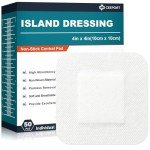 Ceeport 4"x4" Border Gauze Pads - 50 Pack