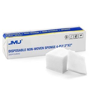 JMU 2x2 Non-Sterile Gauze Pads - 200 Pieces