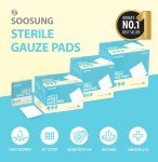 Sterile Medical-Grade Gauze Pads 2"x2" - 100 Total