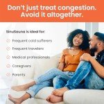 SinuSauna Nasal Mask for Congestion Relief