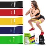 TechStone Resistance Bands Set of 5 for Strength Training