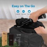 REHAND Walking Cane - Foldable, Adjustable, Collapsible Walking Canes for Men & Women, Pivot Tip, with Travel Bag | Walking Sticks for Seniors & Adults [Pink]