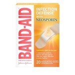Neosporin Antibiotic Band-Aid Bandages, 20 Count