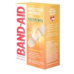 Neosporin Antibiotic Band-Aid Bandages, 20 Count