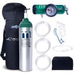 Medfex Travel Oxygen Tank Complete Set - 416L