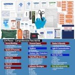 Comprehensive 252-Piece Advanced First Aid Kit