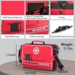 Comprehensive 252-Piece Advanced First Aid Kit
