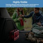 Comprehensive 252-Piece Advanced First Aid Kit