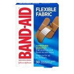 Flexible Fabric Adhesive Bandages, Assorted Sizes, 30 ct