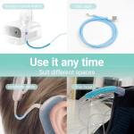 Oxygen Tubing Support Crimp Straightener - 12 Pcs