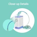 Oxygen Tubing Support Crimp Straightener - 12 Pcs