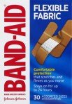 Flexible Fabric Adhesive Bandages, Assorted Sizes, 30 ct