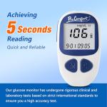 Pro Comfort Blood Glucose Monitor Kit with Strips