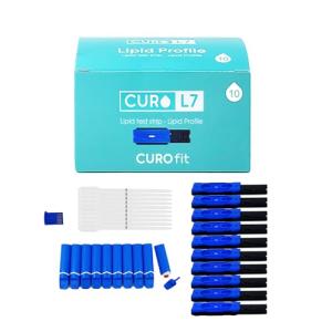 SOMMET CURO L7 Cholesterol Test Strips - 10 Pack