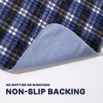Washable Non-Slip Waterproof Bed Pads (2 Pack)