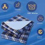 Washable Non-Slip Waterproof Bed Pads (2 Pack)