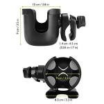 Accmor 2-in-1 Walker and Wheelchair Cup Holder