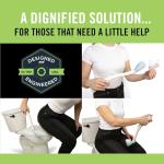 Juvo Toilet Aid - Easy Reach Bathroom Wiping Tool