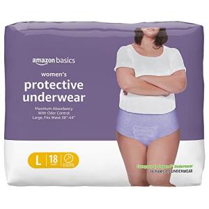 Disposable Incontinence Underwear for Women, 18 Count