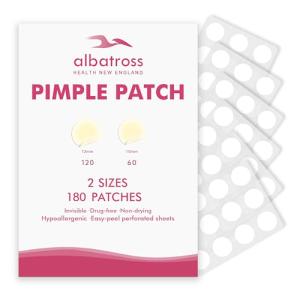 Invisible Acne Patches - 180 Count, Two Sizes