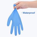 Blue Vinyl Exam Gloves, Large, Box of 100