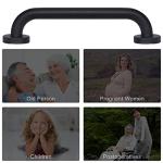Non-Slip 12" Stainless Steel Bathroom Grab Bar