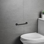 Non-Slip 12" Stainless Steel Bathroom Grab Bar