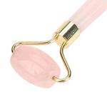 Jade and Rose Quartz Massage Roller for Skin Care