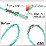 10 Pack Oxygen Hose Support Crimp Straighteners