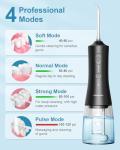 Operan Cordless Water Dental Flosser with 4 Modes