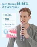 Operan Cordless Water Dental Flosser with 4 Modes