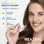 Teeth Grinding Night Guard with 12 Cleaning Tablets