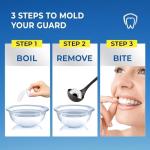 Teeth Grinding Night Guard with 12 Cleaning Tablets