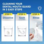 Teeth Grinding Night Guard with 12 Cleaning Tablets