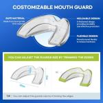 Teeth Grinding Night Guard with 12 Cleaning Tablets