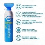 Oxygen Plus – O+ Biggi 2 Pack | Portable Oxygen Can | Filled with 99.5% Pure O2 | Natural Wellness Supplement to Boost Energy & Recovery | 50+ Uses Per Canister