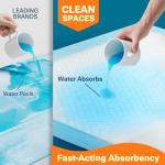 Super Absorbent Disposable Bed Pads - 50 Count