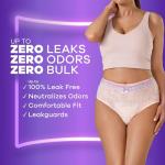 Always Discreet Women's Incontinence Underwear, Large, 28 Count