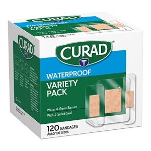 CURAD Waterproof Bandage Variety Pack - 120 Count