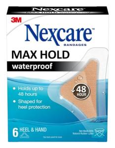 Nexcare Max Hold Waterproof Bandages - 6 Pack