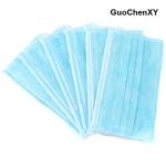 50 Pack 3-Ply Disposable Earloop Face Masks