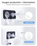 Portable Adjustable Oxygen Concentrator for Home Use