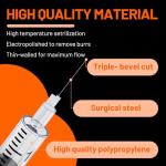 0.5cc 30G Disposable Insulin Syringes, 100 Pack
