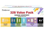 Dodanros Assorted Bandages - 328 Count Bulk Pack