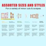 Dodanros Assorted Bandages - 328 Count Bulk Pack